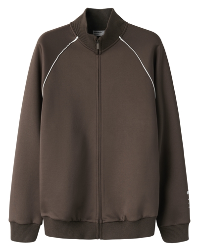 Name It - NKNDunne Zip Pullover - Chocolate Martini